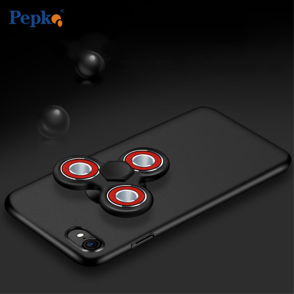 Fidget Spinner EDC Tri Fidget Spinner Skal till iPhone 6 (S) Plus - Gold