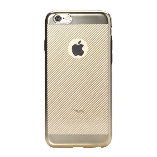 ROCK Rock Electroplating Flexicase Skal till Apple iPhone 6(S) Plus - Gol