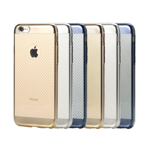 ROCK Rock Electroplating Flexicase Skal till Apple iPhone 6(S) Plus - Gol