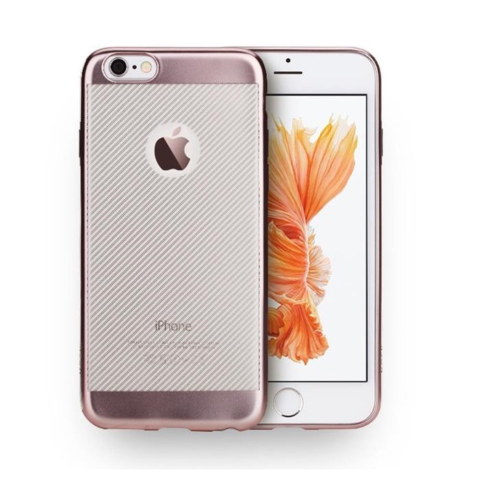 ROCK Rock Flexicase Skal till Apple iPhone 6(S) Plus - Rose Gold