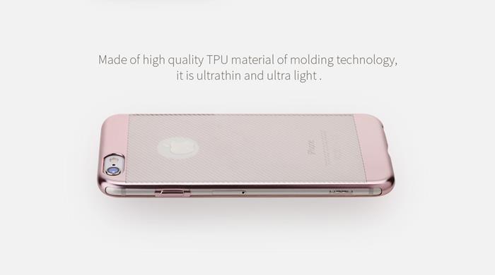 ROCK Rock Flexicase Skal till Apple iPhone 6(S) Plus - Rose Gold