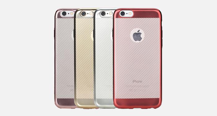 ROCK Rock Flexicase Skal till Apple iPhone 6(S) Plus - Rose Gold