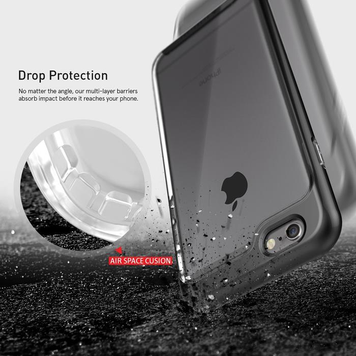 Caseology Caseology SkyFall Skal till Apple iPhone 6(S) Plus - Svart