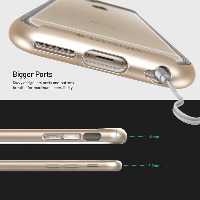 Caseology Caseology SkyFall Skal till Apple iPhone 6(S) Plus - Gold