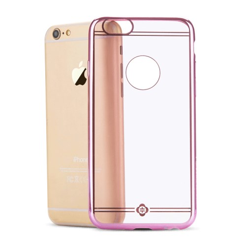 TOTU ToTu Simple Series Electroplating Flexi Skal till Apple iPhone 6(S) Plus - Rose
