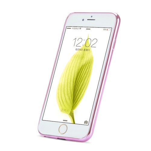 TOTU ToTu Simple Series Electroplating Flexi Skal till Apple iPhone 6(S) Plus - Rose