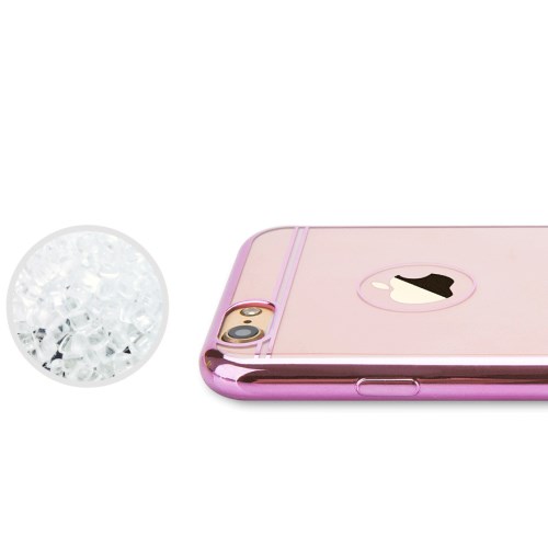 TOTU ToTu Simple Series Electroplating Flexi Skal till Apple iPhone 6(S) Plus - Rose