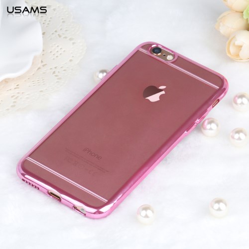 USAMS USAMS Kim Series Flexi Skal till Apple iPhone 6(S) Plus - Rose Gold