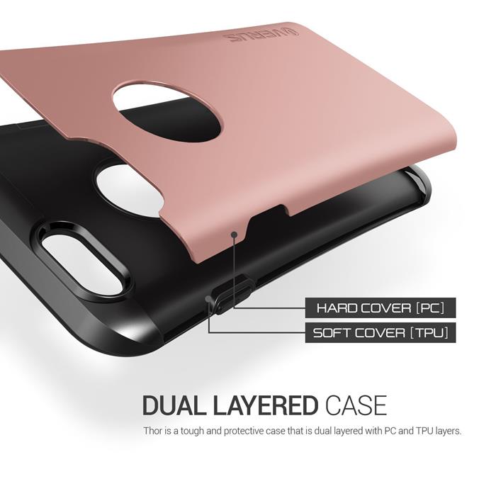 VERUS Verus Heavy Drop Skal till Apple iPhone 6(S) Plus (Rose Gold)