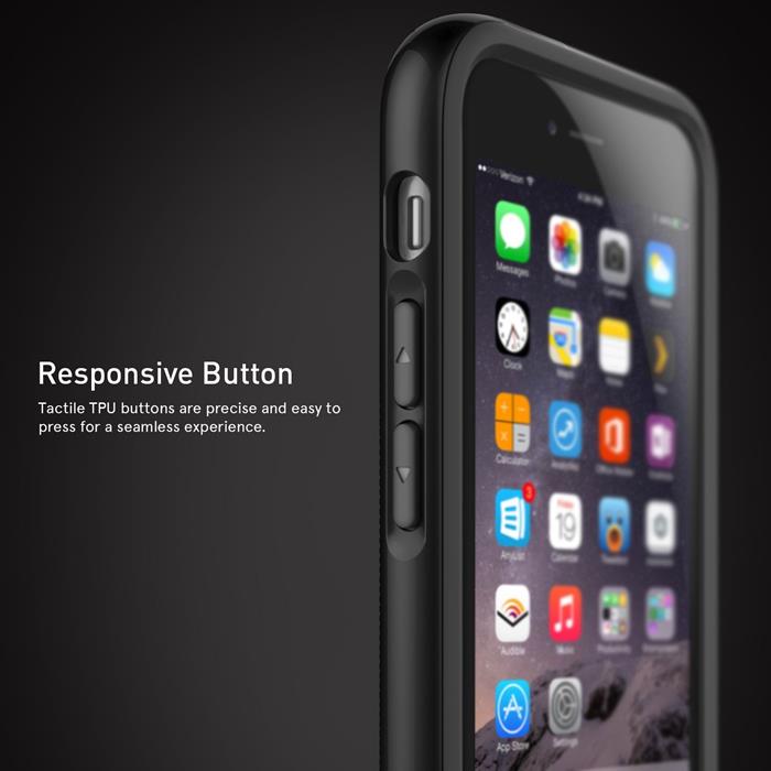 Caseology Caseology Wave Length Skal till Apple iPhone 6(S) Plus - Svart