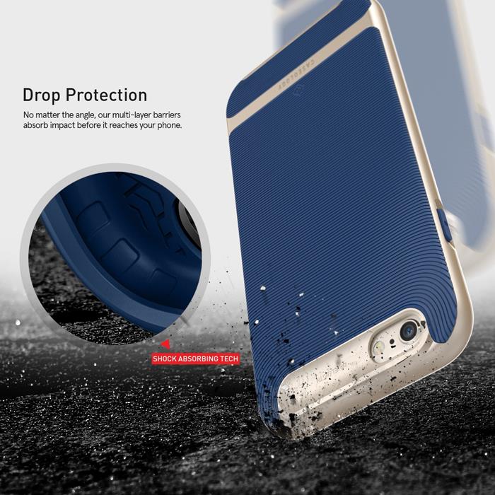 Caseology Caseology Wave Length Skal till Apple iPhone 6(S) Plus - Blå