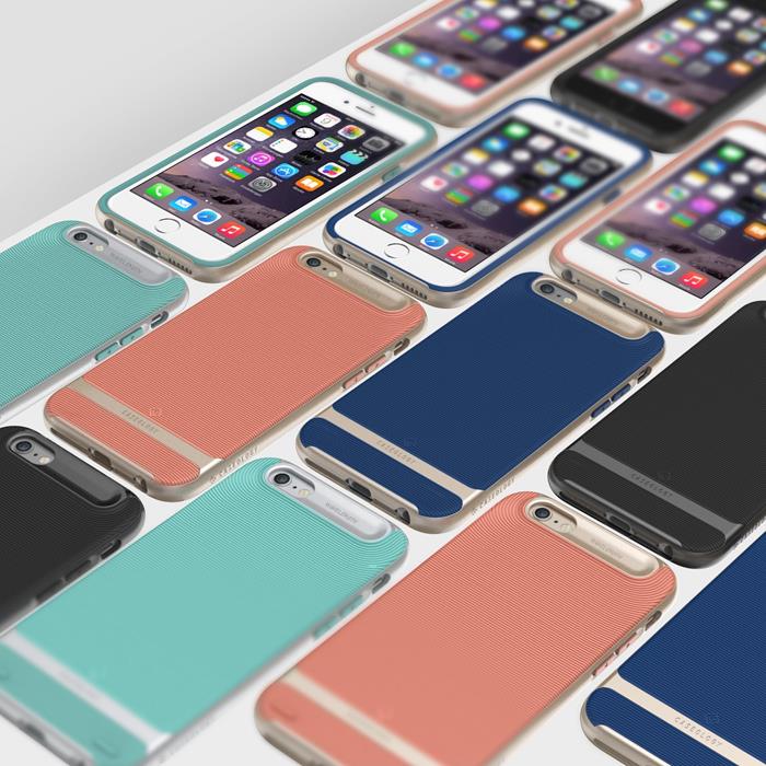 Caseology Caseology Wave Length Skal till Apple iPhone 6(S) Plus - Blå