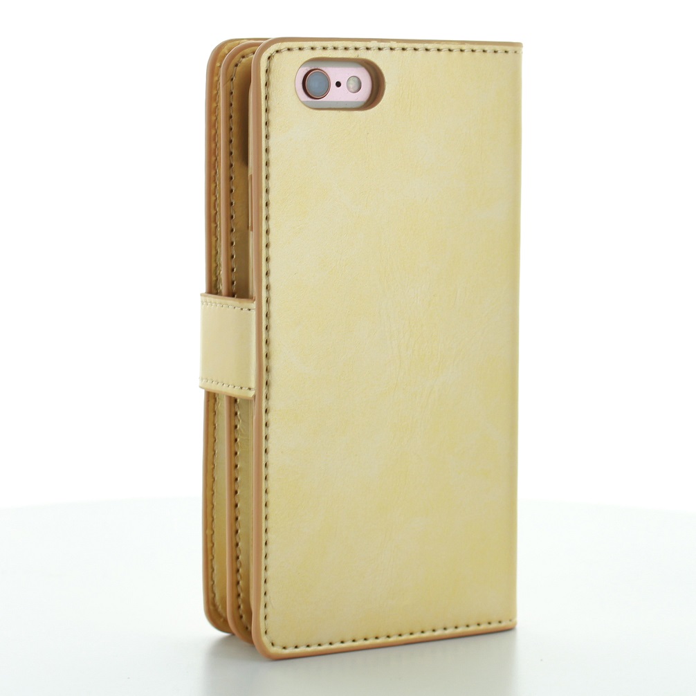 CoveredGear CoveredGear iPhone 6/6S plånboksfodral Liberty - Guld