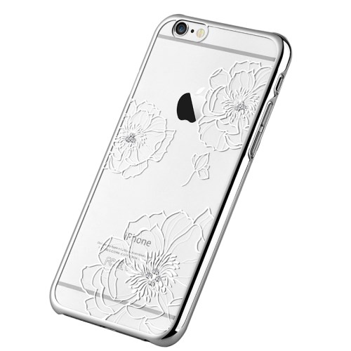 Vouni Vouni skal med strass-stenar till iPhone 6 / 6S - Silver