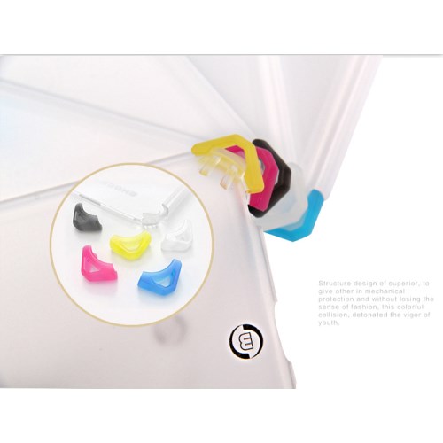 Moshuo MOSHUO Cat Ear Matte Skal till Apple iPhone 6/6S - Transparent