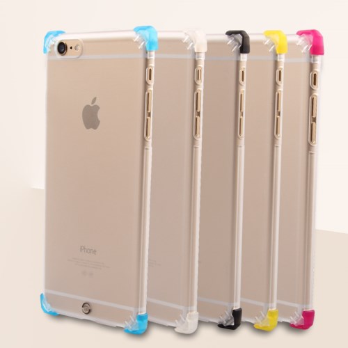 Moshuo MOSHUO Cat Ear Matte Skal till Apple iPhone 6/6S - Transparent