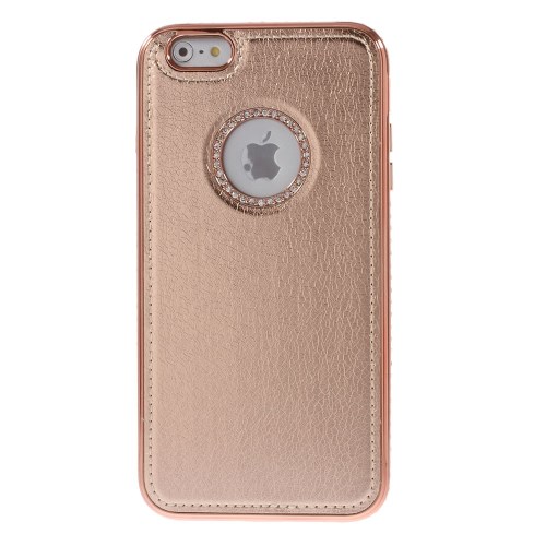 OEM Rhinestone Bumper och Skal till Apple iPhone 6(S) Plus - Rose Gold