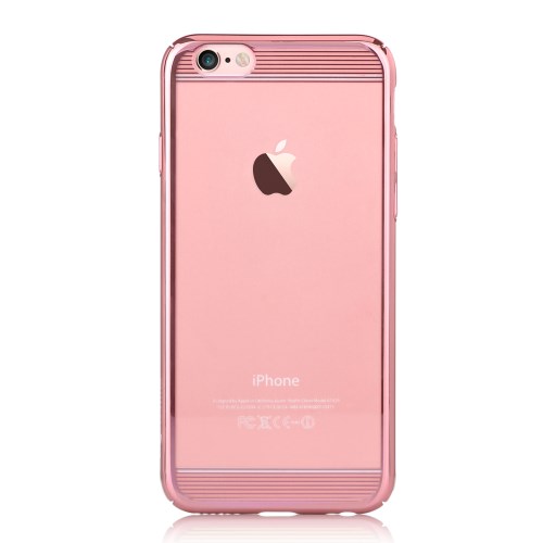 Comma Comma Plating Slim Skal till Apple iPhone 6(S) Plus - RoseGold