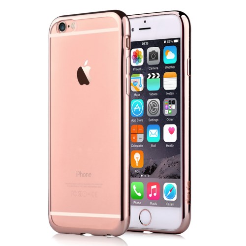 Devia Devia 0.8mm Flexicase Skal till Apple iPhone 6(S) Plus - Rose Gold