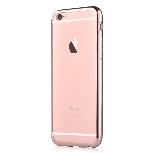 Devia Devia 0.8mm Flexicase Skal till Apple iPhone 6(S) Plus - Rose Gold