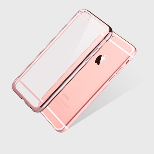 Devia Devia 0.8mm Flexicase Skal till Apple iPhone 6(S) Plus - Rose Gold