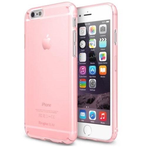 Rearth Ringke Slim Frost Skal till Apple iPhone 6 / 6S - Rosa