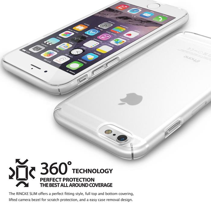 Rearth Ringke Slim Frost Skal till Apple iPhone 6 / 6S - Gul