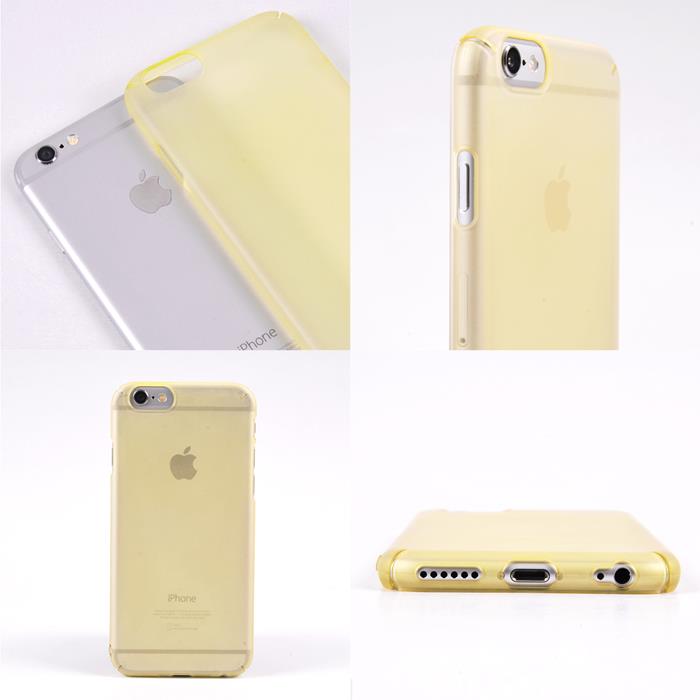 Rearth Ringke Slim Frost Skal till Apple iPhone 6 / 6S - Gul