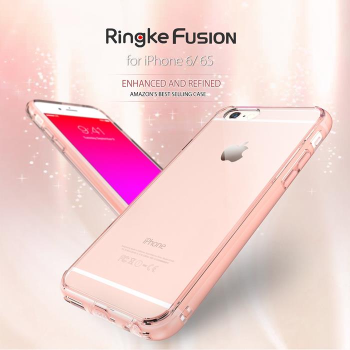 Rearth Ringke Fusion Shock Absorption Skal till Apple iPhone 6(S) Plus / 6S Plus - Rose