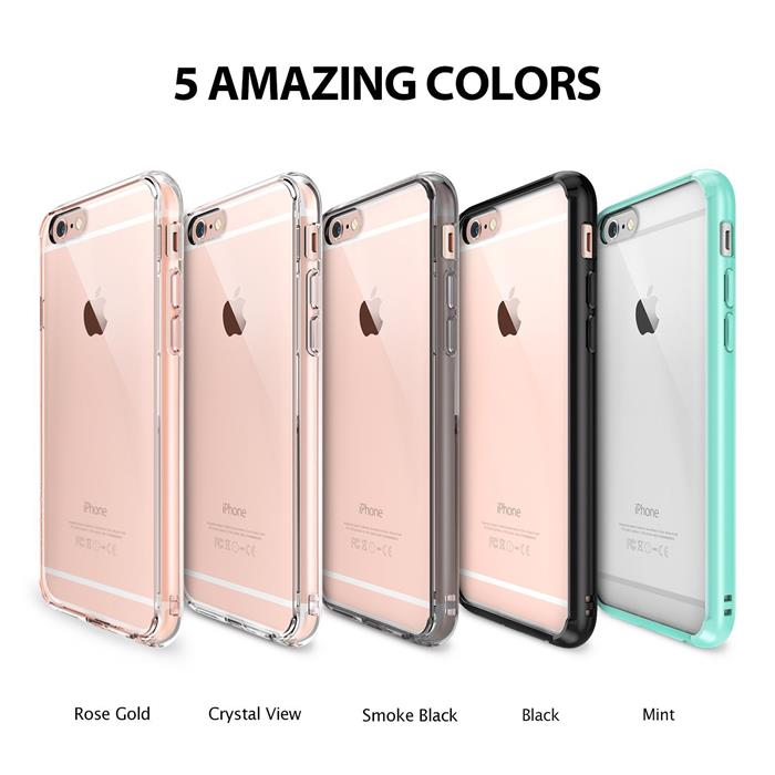 Rearth Ringke Fusion Shock Absorption Skal till Apple iPhone 6(S) Plus / 6S Plus - Rose