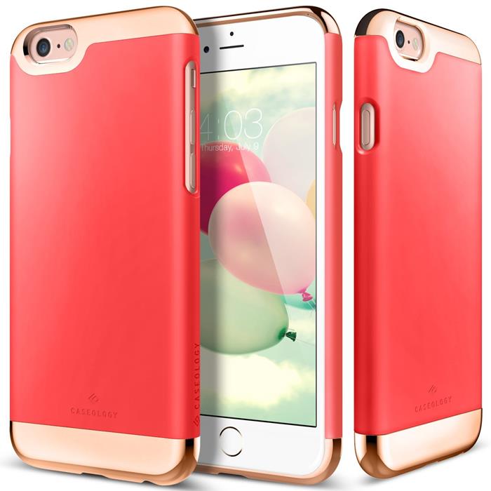 Caseology Caseology Savoy Skal till Apple iPhone 6 / 6S (Magenta - Rose Gold)