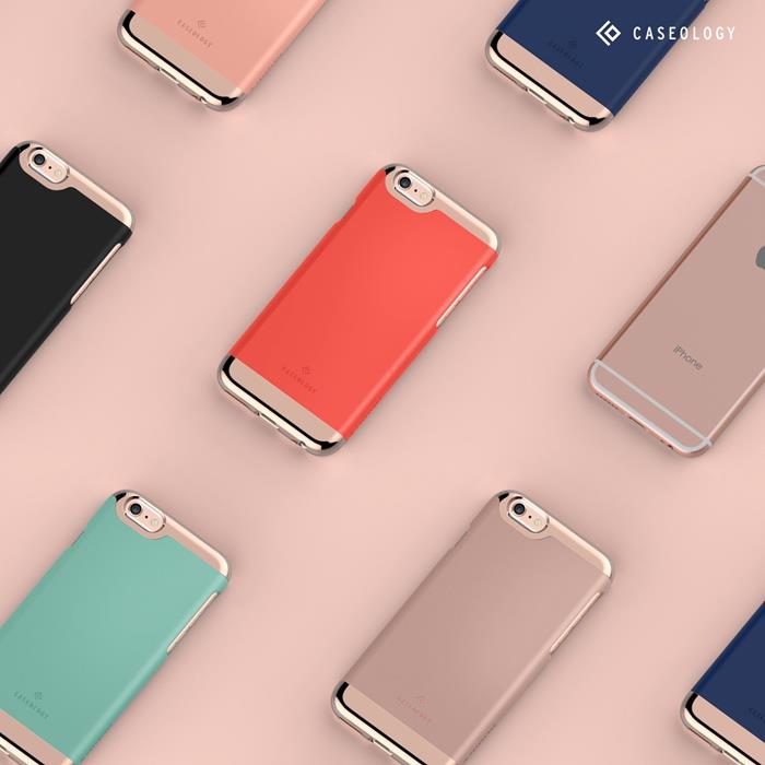 Caseology Caseology Savoy Skal till Apple iPhone 6 / 6S (Magenta - Rose Gold)