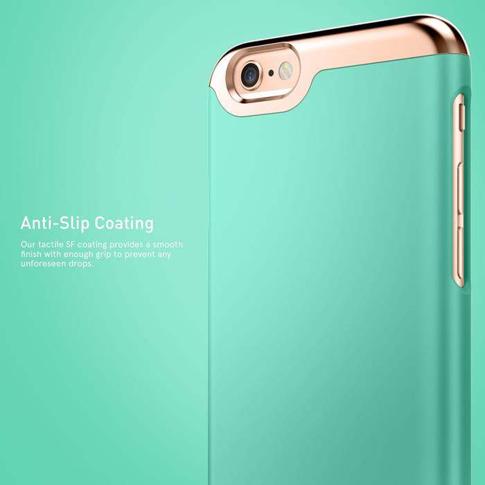 Caseology Caseology Savoy Skal till Apple iPhone 6 / 6S (Mint - Rose Gold)