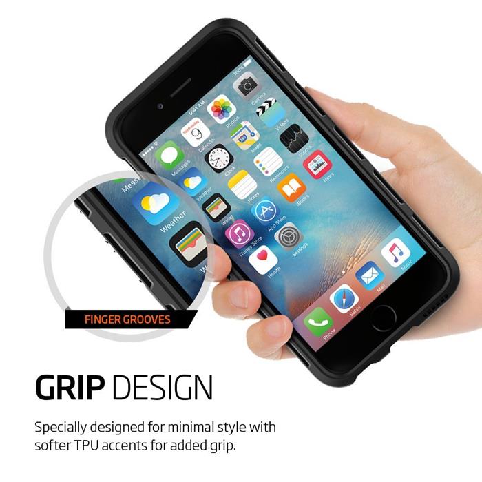 Spigen Spigen Thin Fit Hybrid Skal till Apple iPhone 6(S) Plus - Vit
