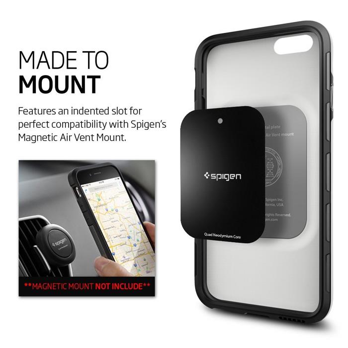 Spigen Spigen Thin Fit Hybrid Skal till Apple iPhone 6(S) Plus - Vit