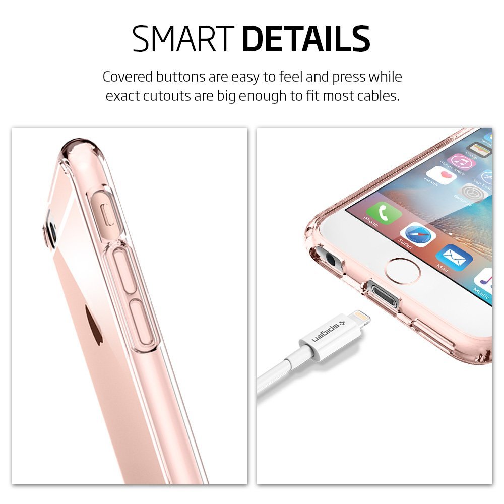 Spigen Spigen Ultra Hybrid Skal till iPhone 6S Plus - RoseGold