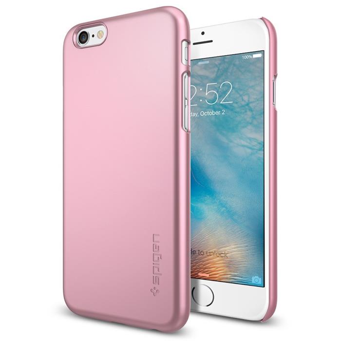 Spigen SPIGEN Ultra Thin Fit Skal till Apple iPhone 6/6S - Metallic Rose