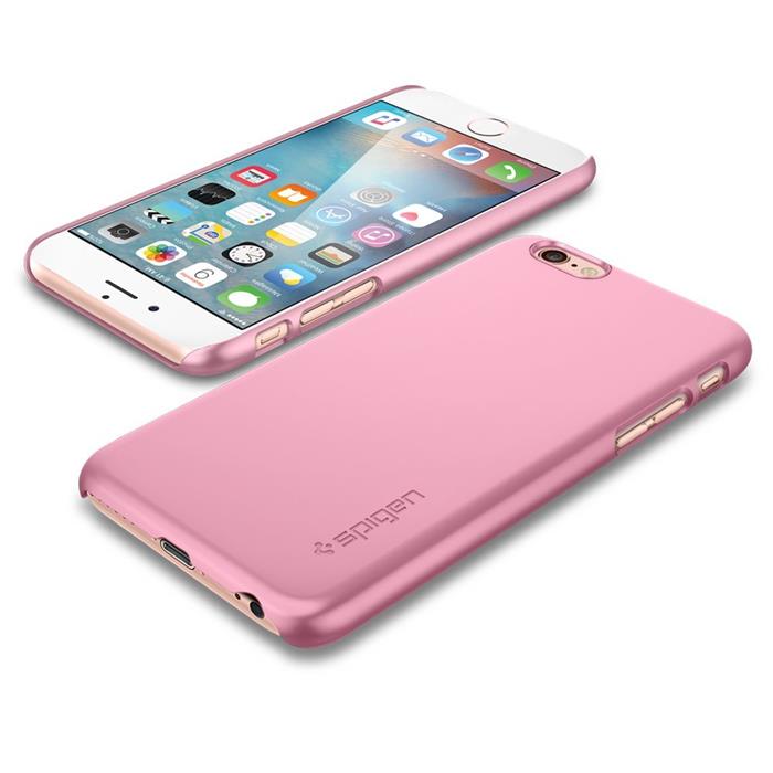 Spigen SPIGEN Ultra Thin Fit Skal till Apple iPhone 6/6S - Metallic Rose