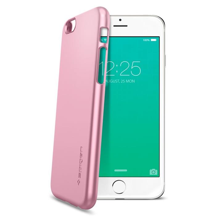 Spigen SPIGEN Ultra Thin Fit Skal till Apple iPhone 6/6S - Metallic Rose