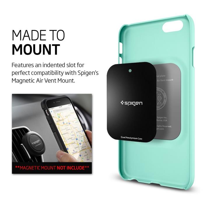 Spigen SPIGEN Ultra Thin Fit Skal till Apple iPhone 6/6S - Mint