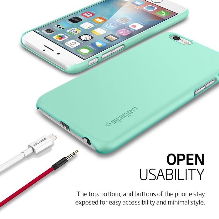 Spigen SPIGEN Ultra Thin Fit Skal till Apple iPhone 6/6S - Mint