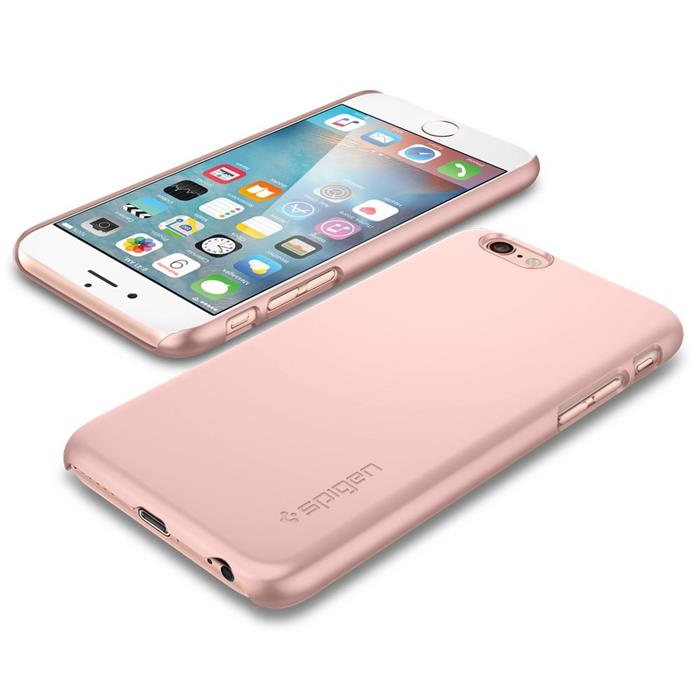 Spigen SPIGEN Ultra Thin Fit Skal till Apple iPhone 6/6S - Rose Gold
