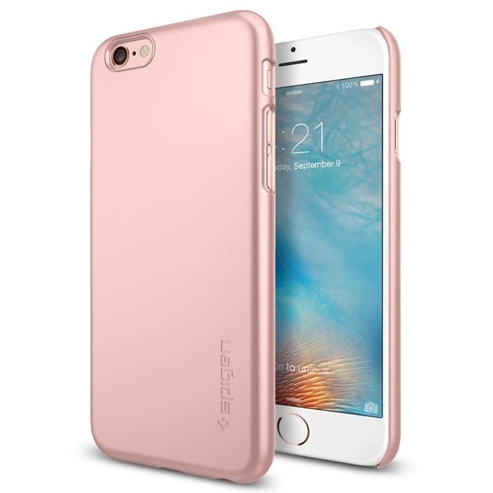 Spigen SPIGEN Ultra Thin Fit Skal till Apple iPhone 6/6S - Rose Gold