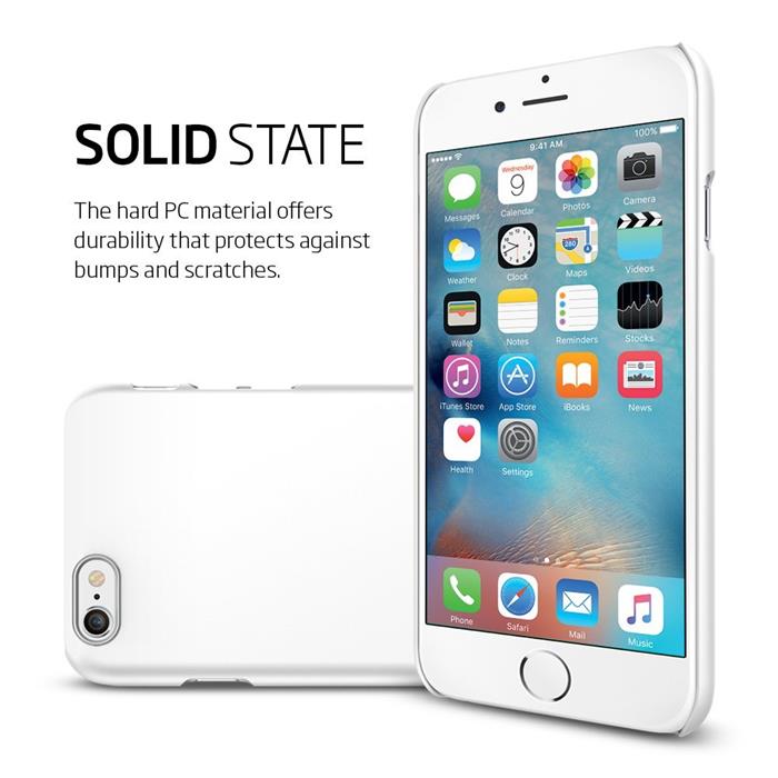 OEM SPIGEN Ultra Thin Fit Skal till Apple iPhone 6/6S (Vit)