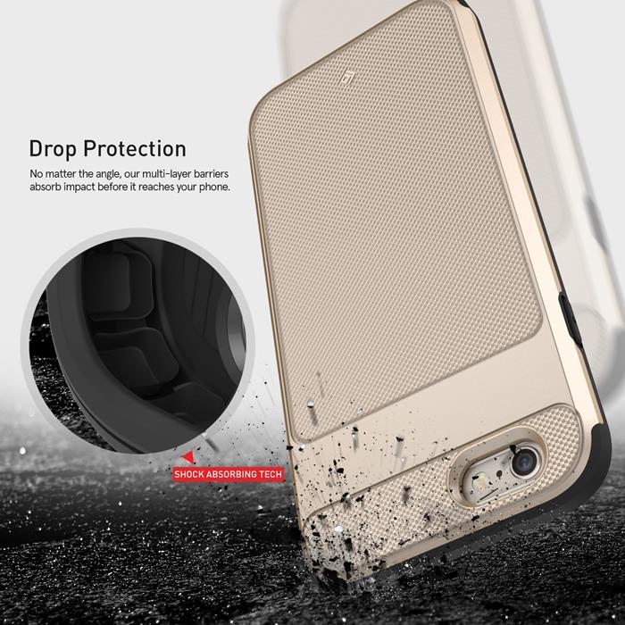 Caseology Caseology Vault Skal till Apple iPhone 6 / 6S - Gold