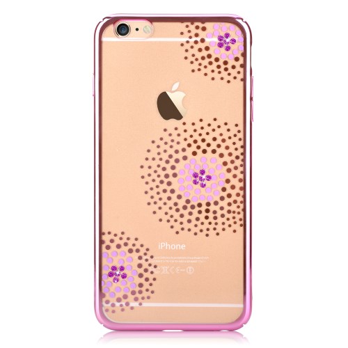 Vouni Vouni Kristall Sun flower Skal till iPhone 6 / 6S - Rosa