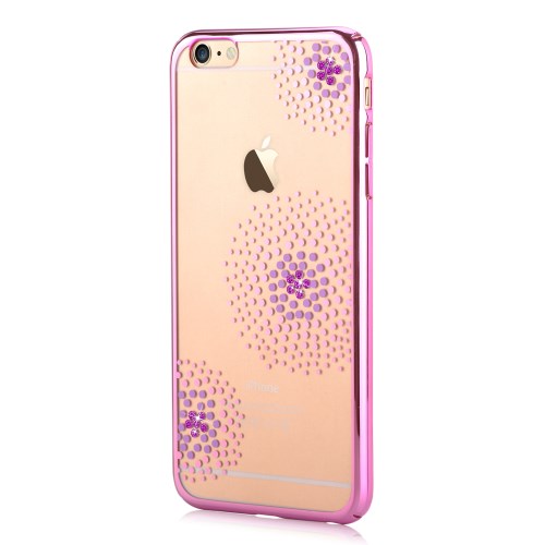 Vouni Vouni Kristall Sun flower Skal till iPhone 6 / 6S - Rosa