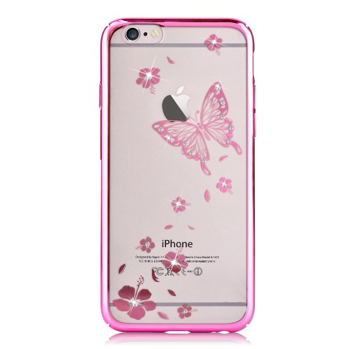 Vouni Vouni Kristall Skal till iPhone 6 / 6S - Magenta