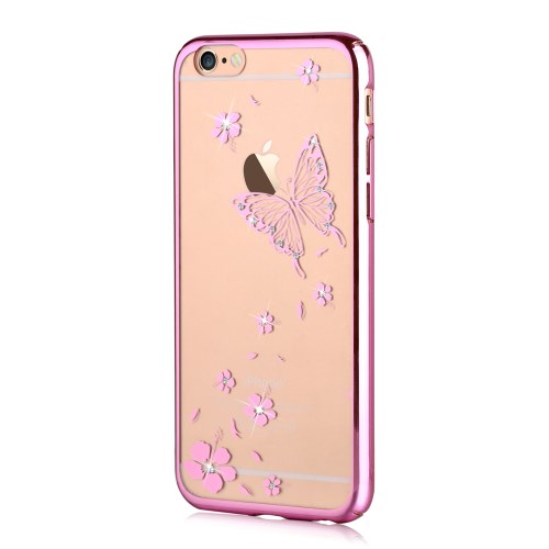 Vouni Vouni Kristall Skal till iPhone 6 / 6S - Magenta