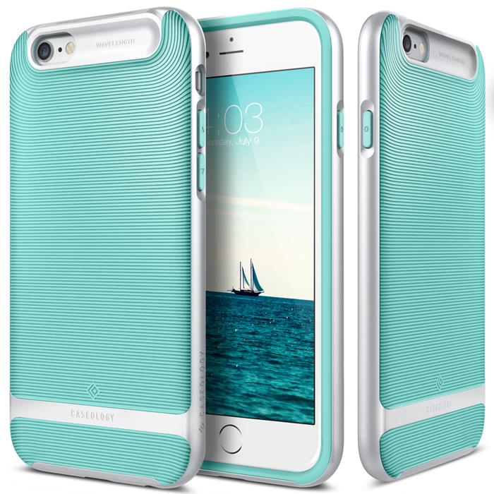 Caseology Caseology Wavelength Skal till Apple iPhone 6 / 6S - Mint